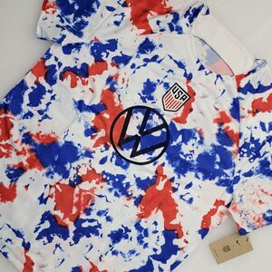 Nike Men USA 2022 World Cup Olympics Pre-Match Soccer Jersey Sz S-2XL DM9553-101